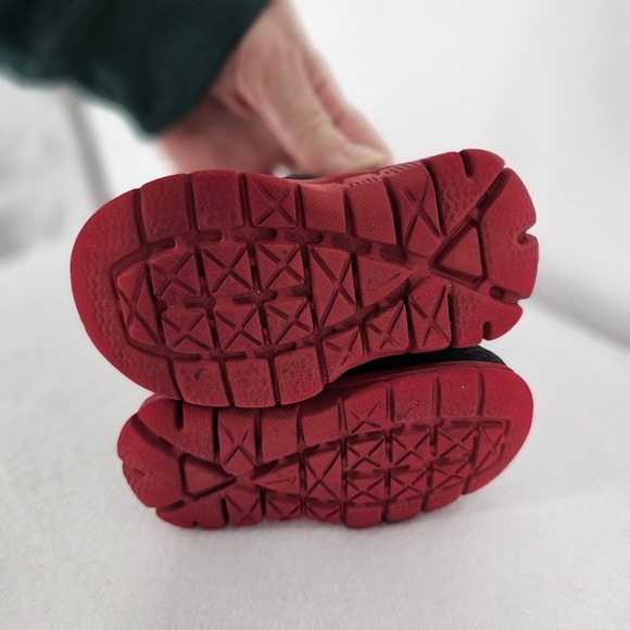 Vtg Nike Black And Red Free Trainer 3.0 Baby‎ Sneakers Boys Shoes Size 4C - Picture 7 of 8